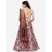 Picture of Marvelous Satin & Silk Rosy Brown Lehenga Choli