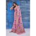 Picture of Well Formed Linen & Silk Pale Violet Red Saree