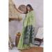 Picture of Delightful Linen & Silk Dark Sea Green Saree