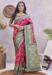 Picture of Elegant Linen & Silk Pale Violet Red Saree