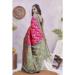 Picture of Elegant Linen & Silk Pale Violet Red Saree