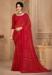 Picture of Radiant Chiffon Dark Red Saree