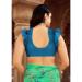 Picture of Taking Chiffon Medium Aqua Marine Saree