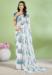 Picture of Classy Chiffon Off White Saree