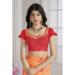 Picture of Classy Chiffon Coral Saree