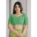 Picture of Magnificent Chiffon Yellow Green Saree