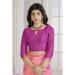 Picture of Good Looking Chiffon Light Pink Saree