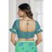 Picture of Good Looking Chiffon Dark Turquoise Saree