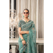 Picture of Beautiful Organza Slate Grey Saree