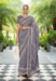 Picture of Sublime Organza Light Slate Grey Saree