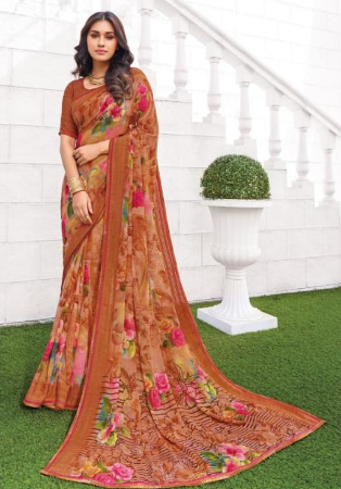 Picture of Ideal Georgette Sienna Saree