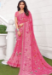 Picture of Nice Georgette Pale Violet Red Saree