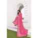 Picture of Nice Georgette Pale Violet Red Saree