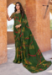 Picture of Statuesque Georgette Dark Olive Green Saree