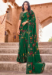 Picture of Admirable Georgette Dark Green Saree