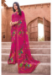 Picture of Enticing Georgette Crimson Saree