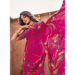 Picture of Enticing Georgette Crimson Saree