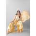 Picture of Beauteous Georgette Golden Rod Readymade Salwar Kameez