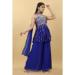 Picture of Georgette Midnight Blue Readymade Salwar Kameez