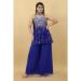 Picture of Georgette Midnight Blue Readymade Salwar Kameez