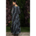 Picture of Pleasing Georgette Dark Slate Grey Readymade Gown