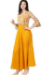 Picture of Comely Georgette Dark Orange Readymade Gown