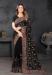 Picture of Alluring Georgette Black Saree