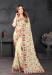 Picture of Statuesque Georgette Pale Golden Rod Saree