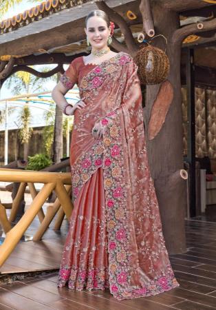 Picture of Bewitching Silk Sienna Saree