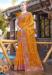 Picture of Beauteous Silk Golden Rod Saree