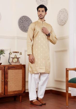 Picture of Stunning Chiffon Tan Kurtas