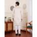 Picture of Nice Chiffon Off White Kurtas