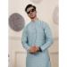 Picture of Beautiful Chiffon Light Steel Blue Kurtas