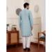 Picture of Beautiful Chiffon Light Steel Blue Kurtas