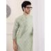 Picture of Alluring Chiffon Medium Sea Green Kurtas