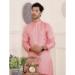 Picture of Resplendent Chiffon Burly Wood Kurtas