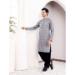 Picture of Fascinating Rayon Light Slate Grey Kurtas