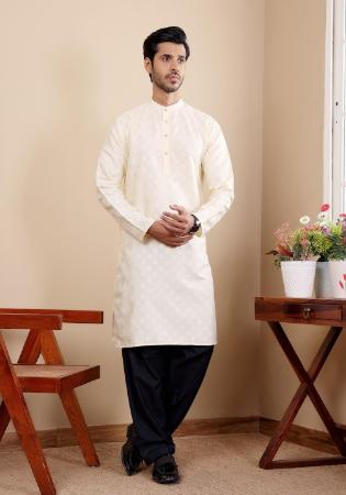 Picture of Superb Rayon Beige Kurtas