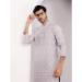 Picture of Nice Rayon Light Grey Kurtas