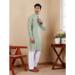 Picture of Grand Chiffon Dark Sea Green Kurtas