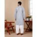 Picture of Gorgeous Chiffon Light Steel Blue Kurtas