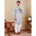 Picture of Gorgeous Chiffon Light Steel Blue Kurtas