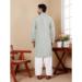 Picture of Elegant Chiffon Off White Kurtas