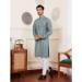 Picture of Fascinating Chiffon Light Slate Grey Kurtas