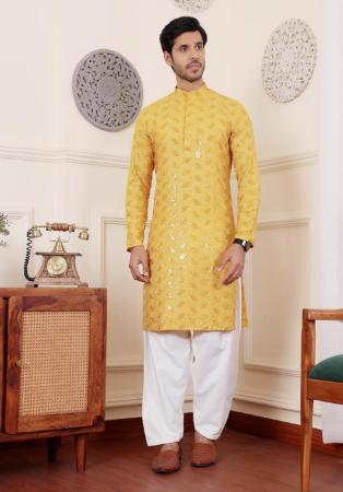 Picture of Marvelous Chiffon Burly Wood Kurtas