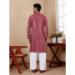 Picture of Superb Chiffon Indian Red Kurtas