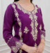 Picture of Alluring Rayon Purple Readymade Salwar Kameez