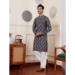 Picture of Stunning Silk Dim Gray Kurtas