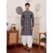 Picture of Stunning Silk Dim Gray Kurtas