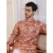 Picture of Exquisite Silk Tan Kurtas